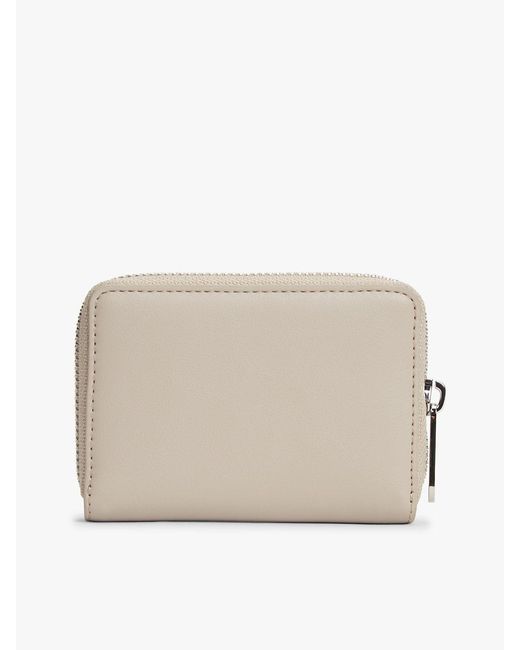 Tommy Hilfiger Natural Essential Logo Zip-Around Wallet