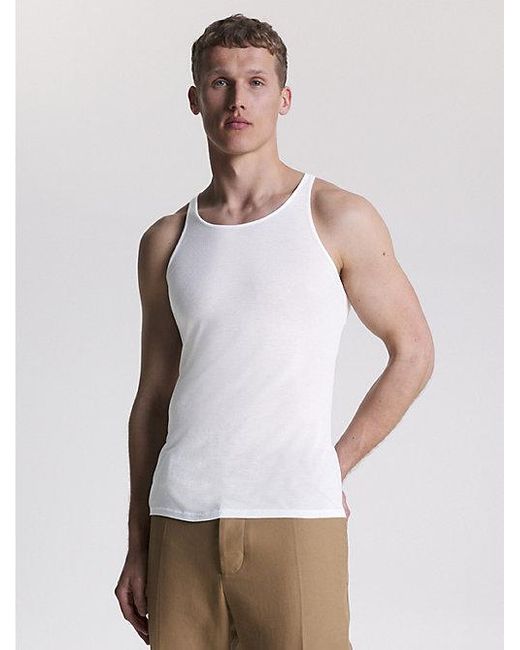 Camiseta de tirantes x Shawn Mendes Tommy Hilfiger de hombre de color White