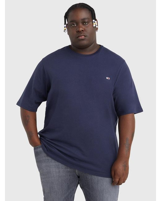 T-shirt Classics Plus en pur coton Tommy Hilfiger pour homme en coloris Blue