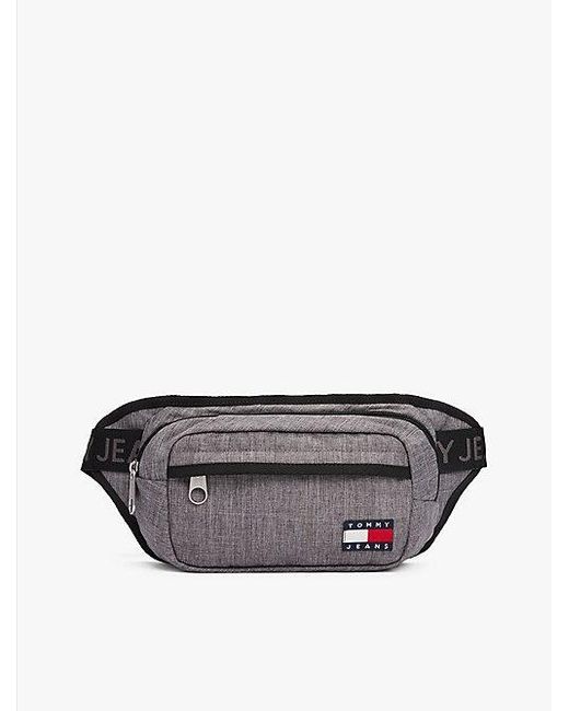 Tommy Hilfiger Essential Gürteltasche Mit Logomuster in Gray für Herren