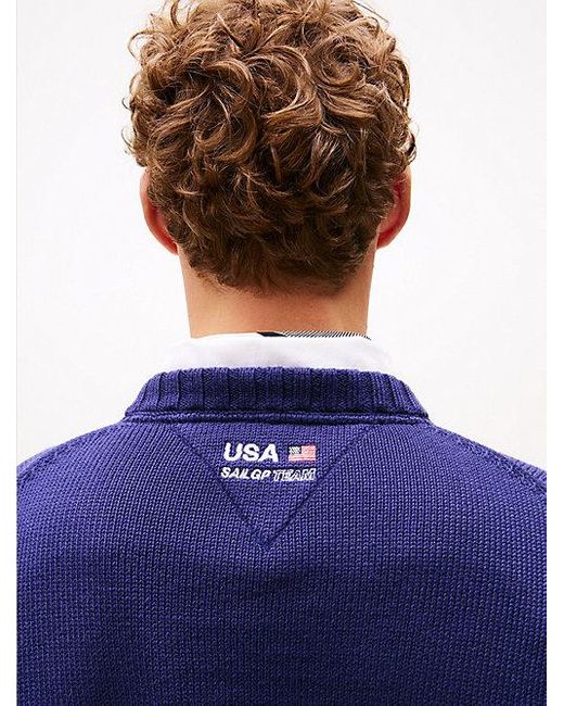 Tommy Hilfiger Tommy X U. Sail Gp Team Color Block-Pullover in Blue für Herren