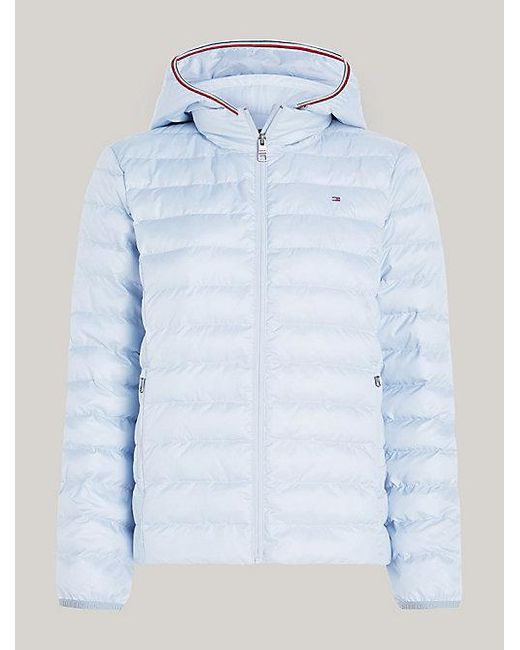 Tommy Hilfiger Blue Steppjacke LW PADDED STRIPE JACKET