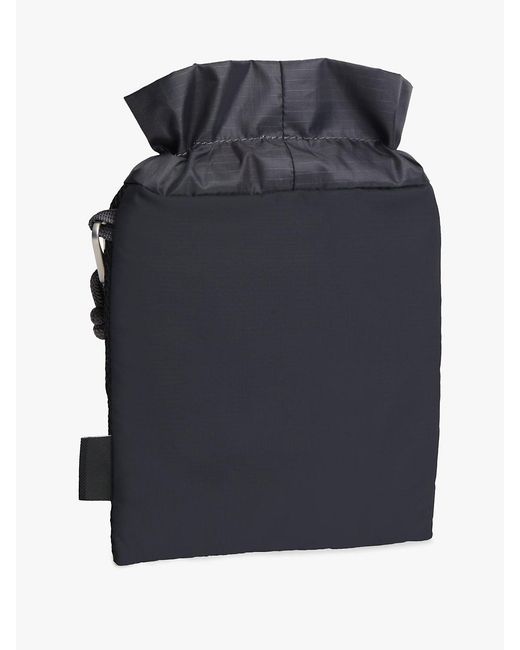 Tommy Hilfiger Black Outdoor Drawstring Sacoche Bag for men