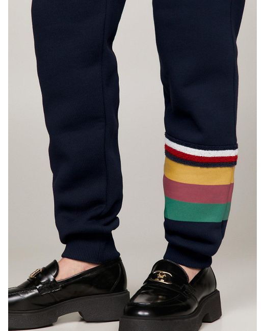 Tommy Hilfiger Blue Tommy X Pendleton Archive Relaxed New York Stripe Joggers for men