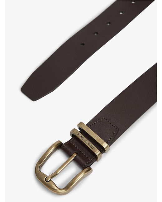Cintura Otis di Tommy Hilfiger in Brown da Uomo