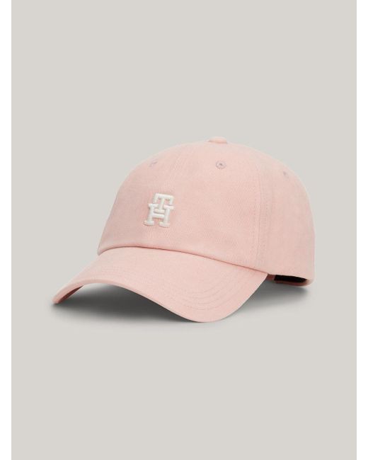 Tommy Hilfiger Pink Soft Utility Baseball Cap