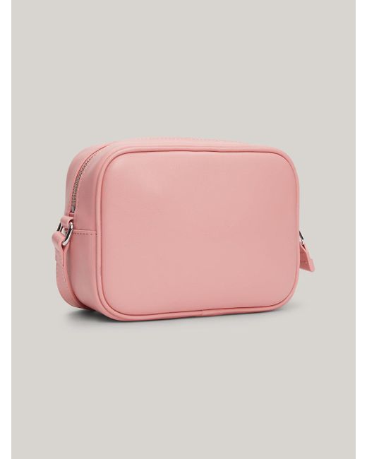 Petit sac bandoulière Essential à logo Tommy Hilfiger en coloris Pink