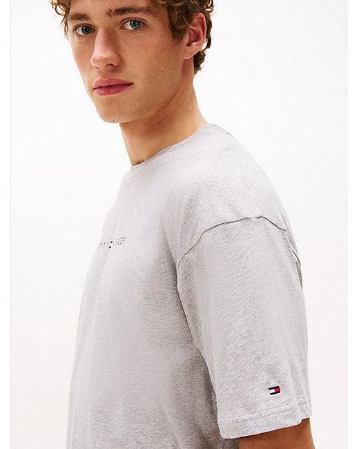 Tommy Hilfiger Original Lounge-T-Shirt Mit Logo in White für Herren
