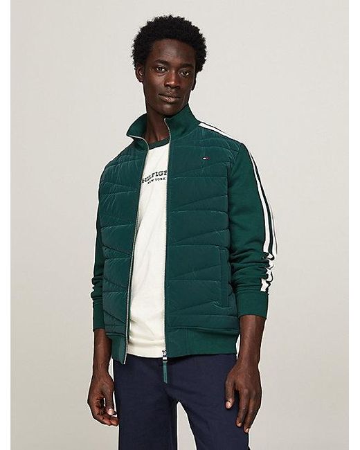 Tommy Hilfiger Hilfiger Monotype Jack Met Ritssluiting in het Green voor heren