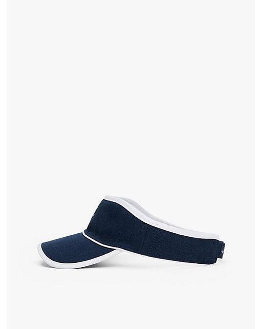 Visera Con Logo Y Escudo Tommy Hilfiger de color Blue