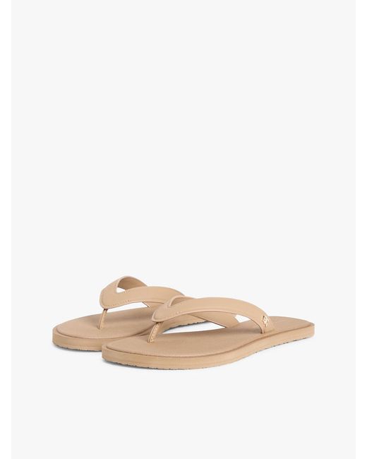 Tommy Hilfiger Green Chic Th Monogram Flip-flops
