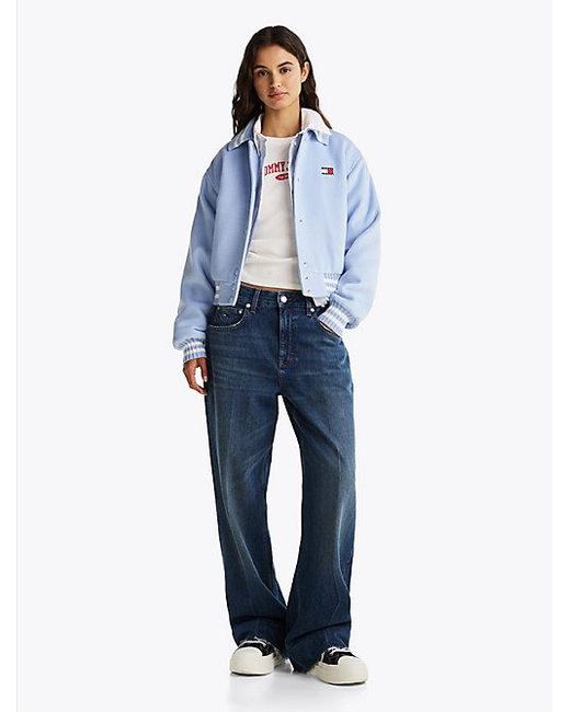 Cazadora Bomber De Estilo Universitario Tommy Hilfiger de color Blue
