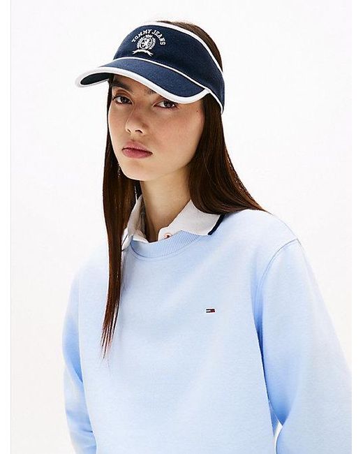 Visera Con Logo Y Escudo Tommy Hilfiger de color Blue