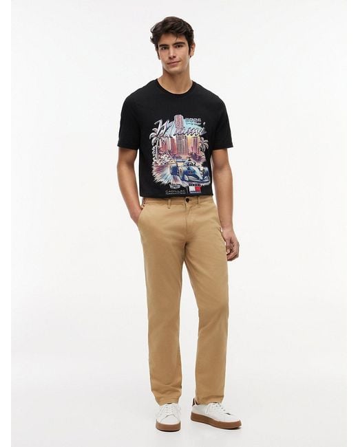 Tommy Hilfiger Black Th X Cadillac Formula 1® Team Miami T-shirt for men