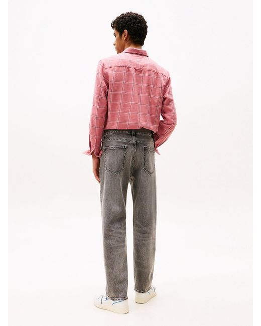 Jeans Otis Regular Fit Dritti Coolmax di Tommy Hilfiger in Multicolor da Uomo