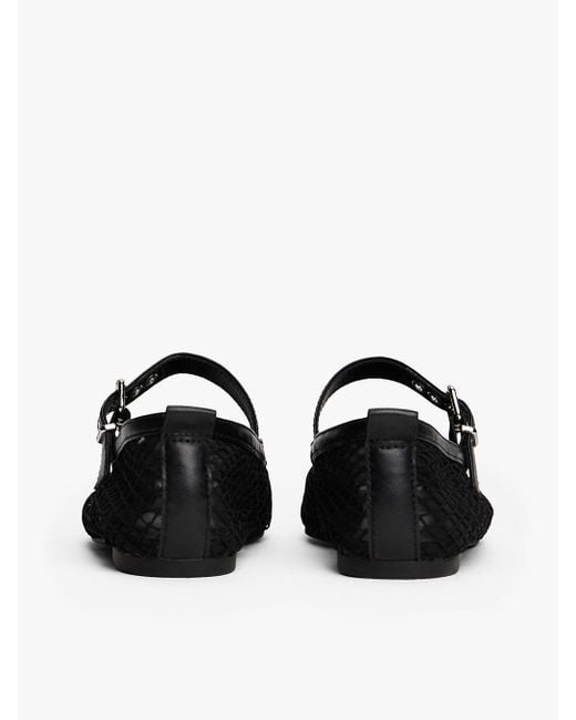 Tommy Hilfiger White Mesh Mary Janes