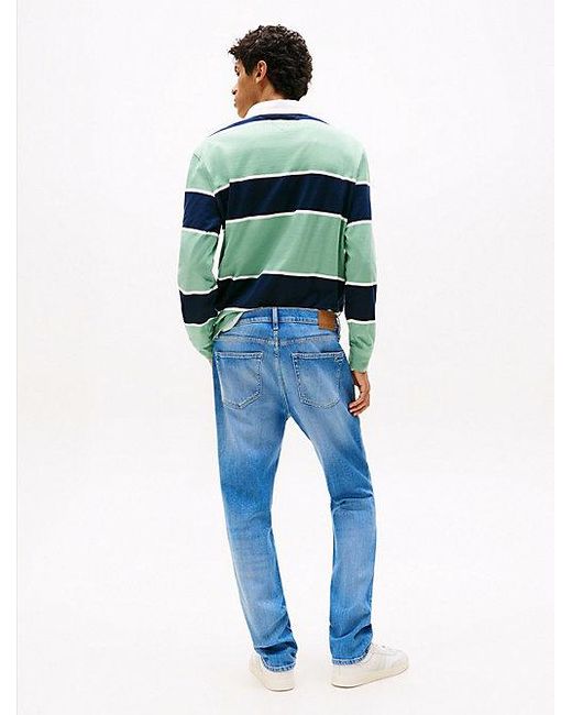 Tommy Hilfiger Ryan Slim Jeans Met Rechte Broekspijpen En Fading in het Green voor heren