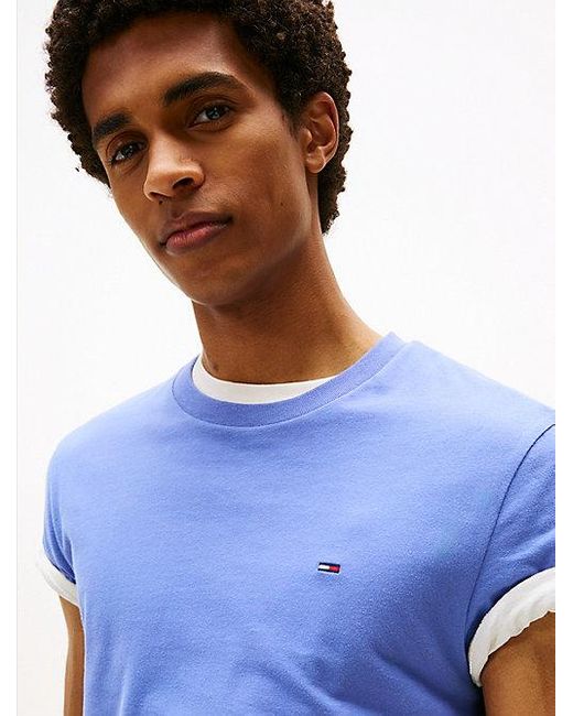 Tommy Hilfiger Set Van 2 Extra Slim Fit T-Shirts Met Vlag in het Blue voor heren