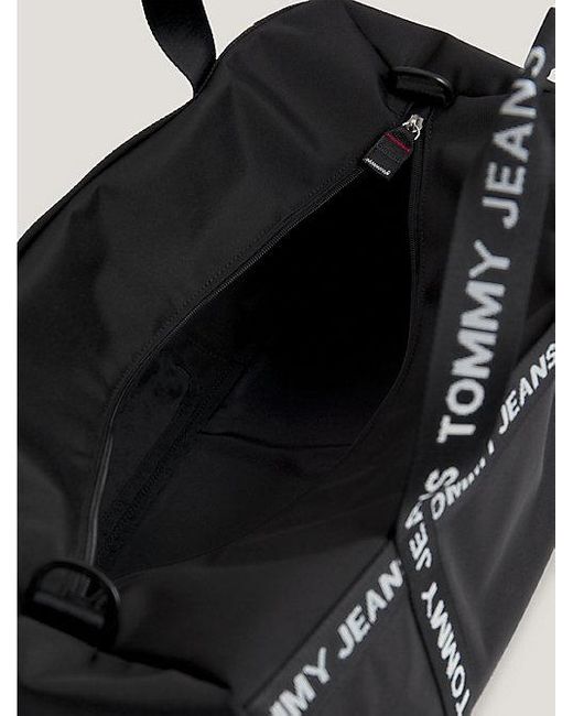 Bolsa reciclada de deporte con logo Essential Tommy Hilfiger de hombre de  color Negro | Lyst
