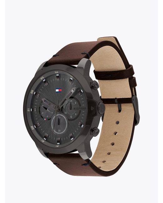Orologio di Tommy Hilfiger in Gray da Uomo
