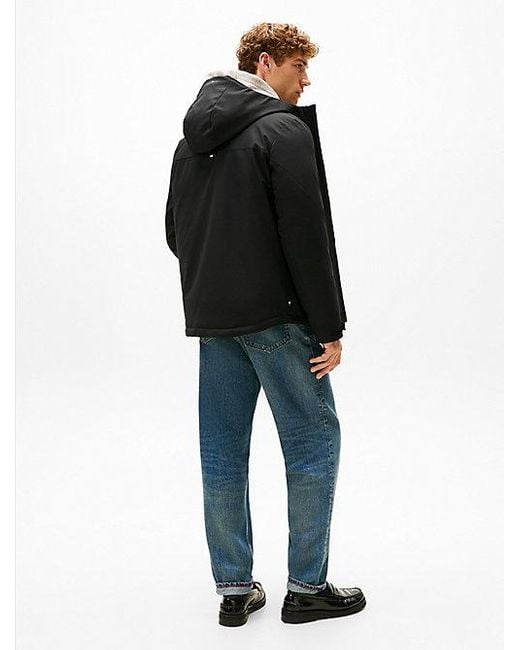 Tommy Hilfiger Tech Wattierte, Wasserabweisende Thermo-Jacke in Black für Herren