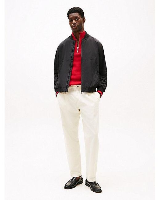Tommy Hilfiger Waterafstotend Relaxed Bomberjack in het Red voor heren