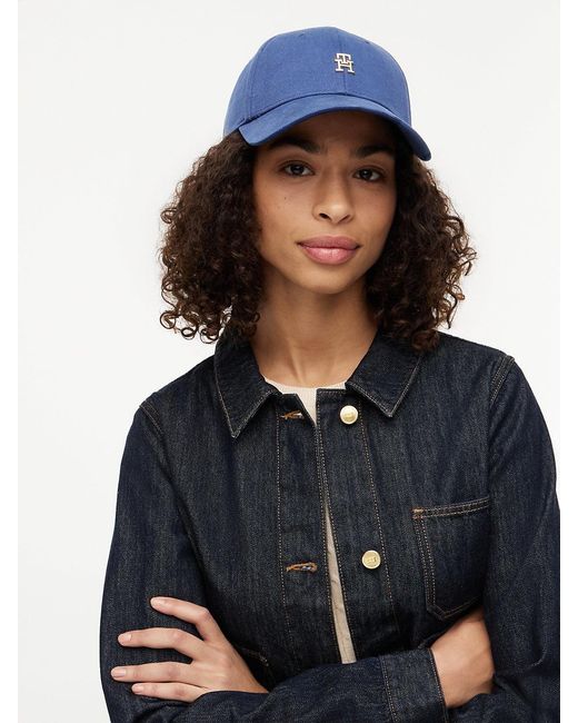 Tommy Hilfiger Blue Chic Th Monogram Baseball Cap