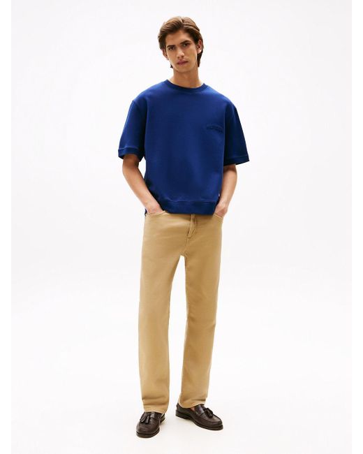 Sweat Décontracté Athleisure Manches Courtes Tommy Hilfiger pour homme en coloris Blue