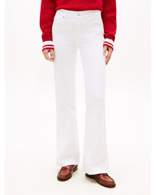 Tommy Hilfiger Mid Rise Flared Jeans