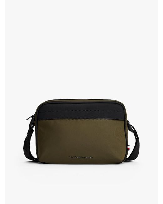 Camera Bag Con Tracolla E Logo di Tommy Hilfiger in Black da Uomo