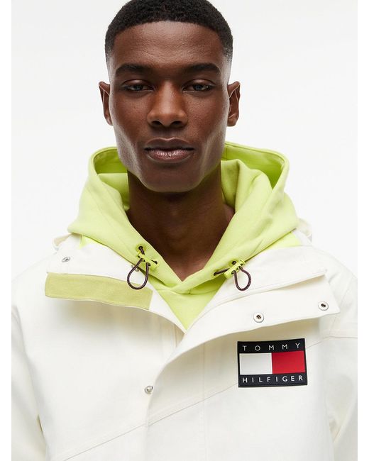 Tommy Hilfiger White Tommy X U.s. Sail Gp Team Relaxed Jacket