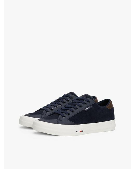 Sneakers Signature di Tommy Hilfiger in Blue da Uomo