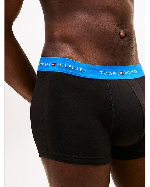 Tommy Hilfiger 7Er-Pack Signature Trunks Mit Logo-Taillenbund in Black für Herren