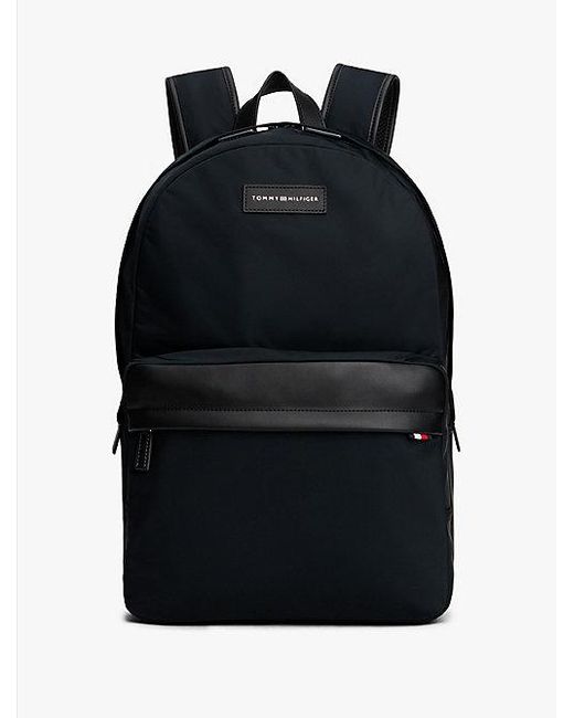Tommy Hilfiger Rucksack Mit Logo-Patch in Black für Herren