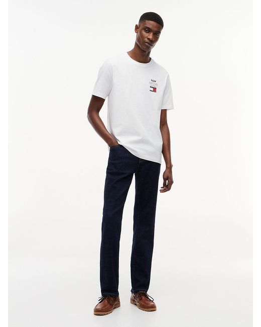 Tommy Hilfiger White Th X Cadillac Formula 1® Team Logo T-shirt for men