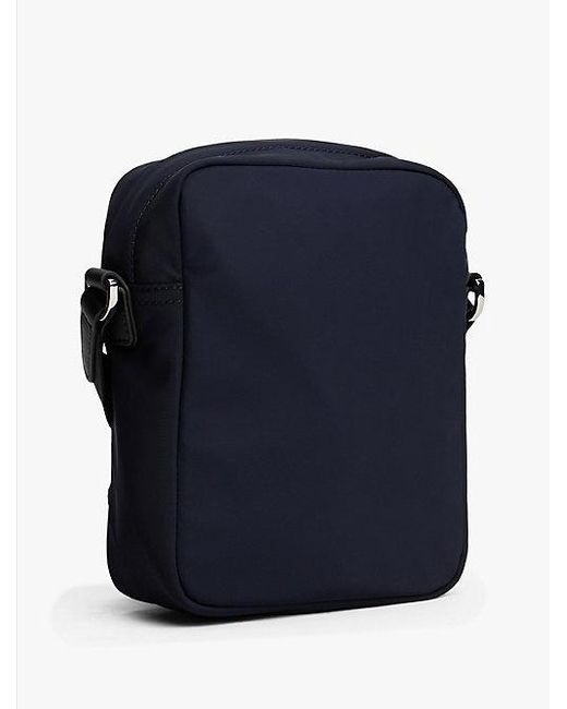 Tommy Hilfiger Crossbody-Reportertasche Mit Logo-Patch in Blue für Herren