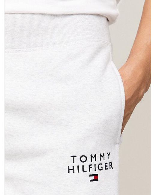 Pantalón corto TH Original con logo Tommy Hilfiger de hombre de color White