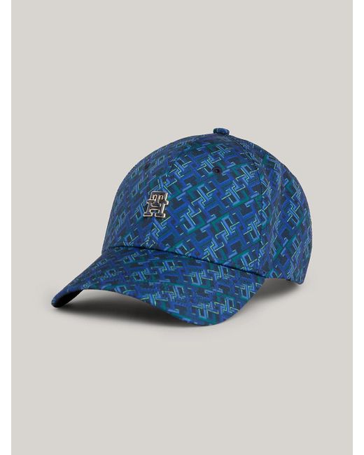 Casquette à motif monogramme TH Tommy Hilfiger en coloris Blue