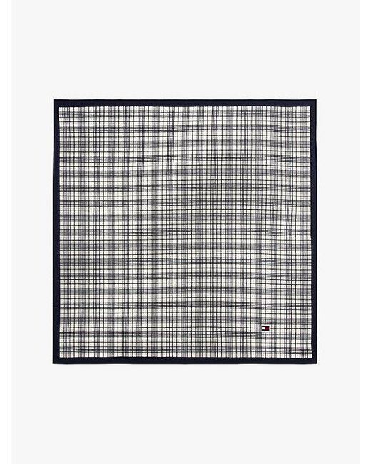 Tommy Hilfiger The Runway Collection Bandana Mit Gitter-Karo in Gray für Herren