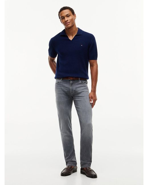 Tommy Hilfiger Blue Bleecker Faded Slim Jeans for men