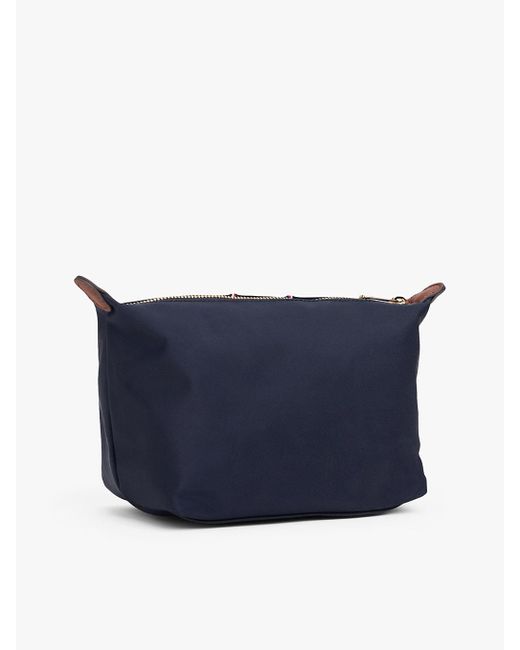 Pochette Toilette Hilfiger Icon di Tommy Hilfiger in Blue