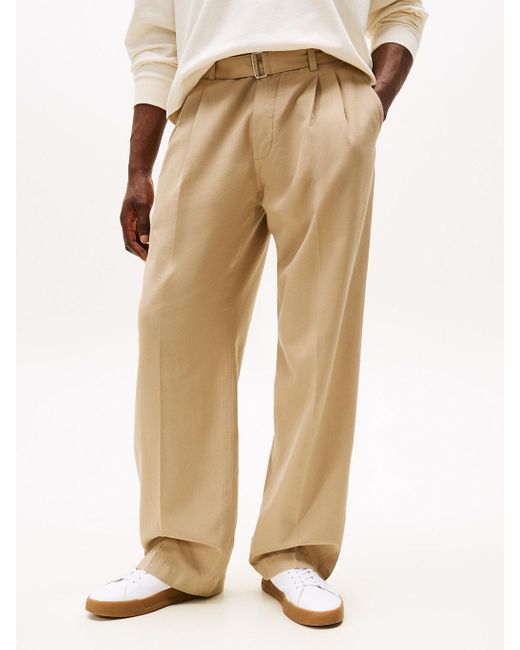 Pantalon Fuselé À Pinces The Apxgp Collection Tommy Hilfiger pour homme en coloris Natural