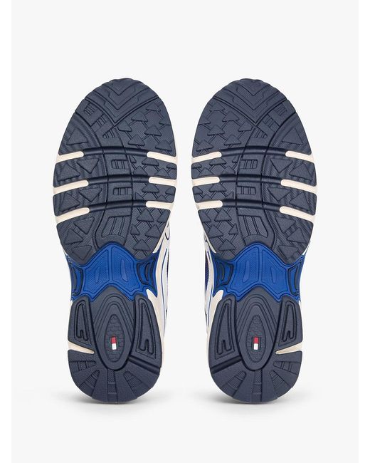 Tommy Hilfiger Blue Archive Runner Speed Laces Trainers for men