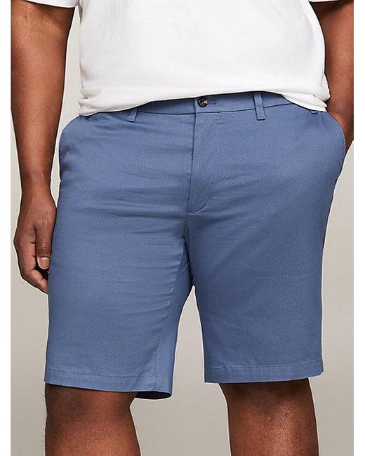 Tommy Hilfiger Plus Brooklyn Straight Leg Regular Fit Shorts in Blue für Herren