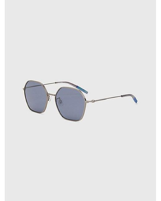 Gafas de sol con lentes hexagonales Tommy Hilfiger de color Blue