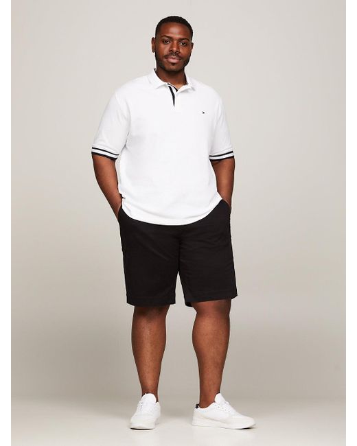 Tommy Hilfiger Black Plus Brooklyn 1985 Collection Chino Shorts for men