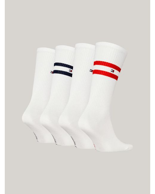Tommy Hilfiger Natural 4-pack Stripe Socks Gift Box for men