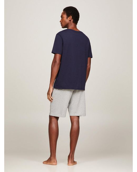 Tommy Hilfiger Blue Organic Cotton T-shirt for men