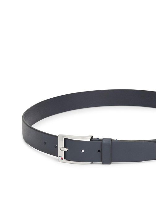 Tommy Hilfiger Black Leather Belt for men