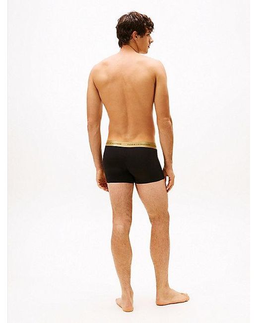 Tommy Hilfiger Signature Set Van 3 Boxershorts Met Metallic Logotaille in het Black voor heren